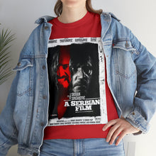 Load image into Gallery viewer, A Serbian Film double sided officially licensed Unisex Heavy Cotton Tee