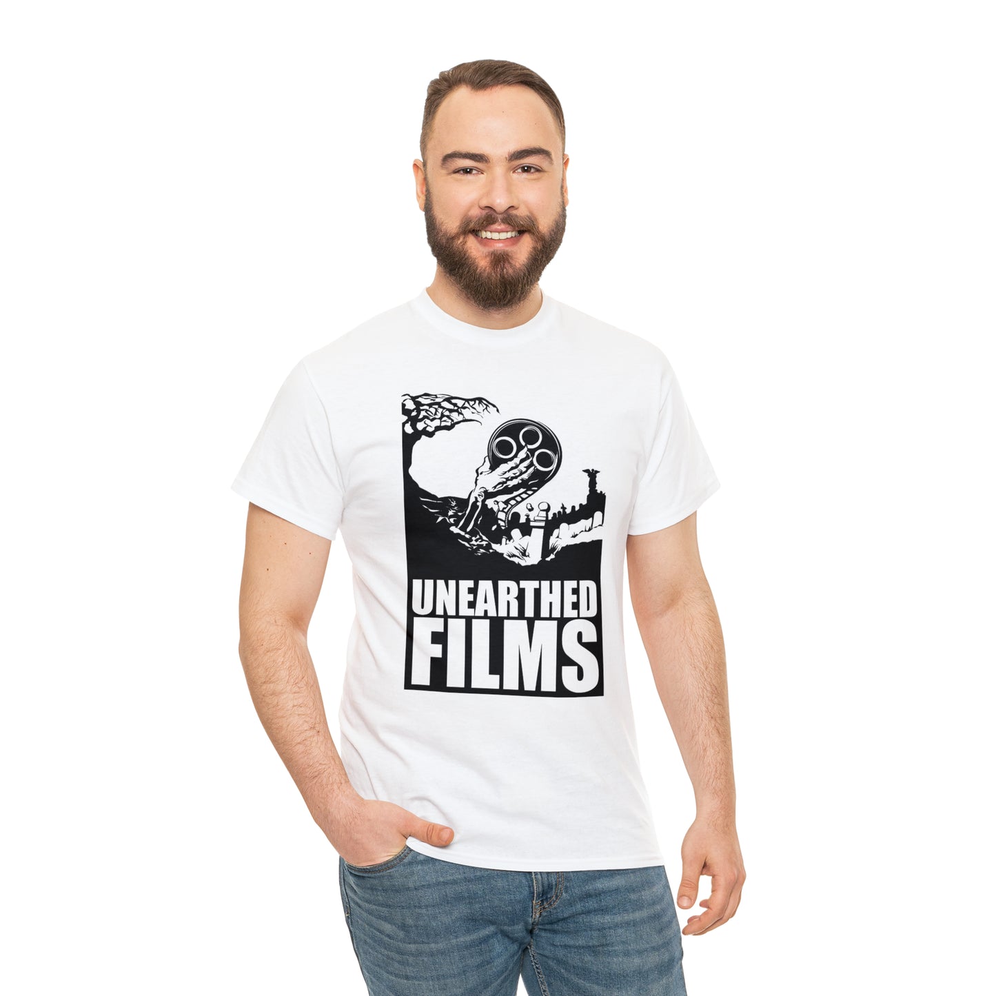 Unearthed Films Logo Unisex Heavy Cotton Tee