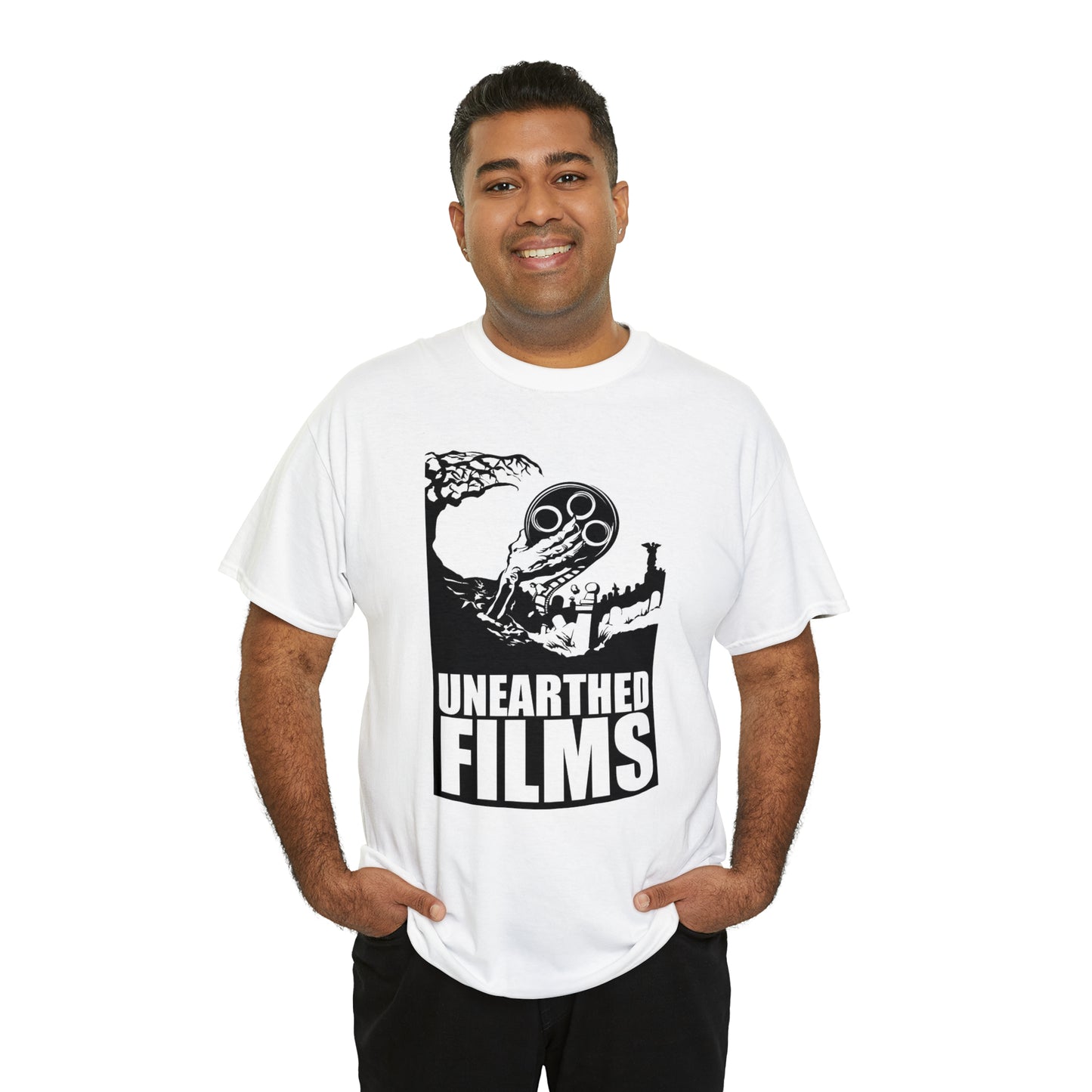 Unearthed Films Logo Unisex Heavy Cotton Tee