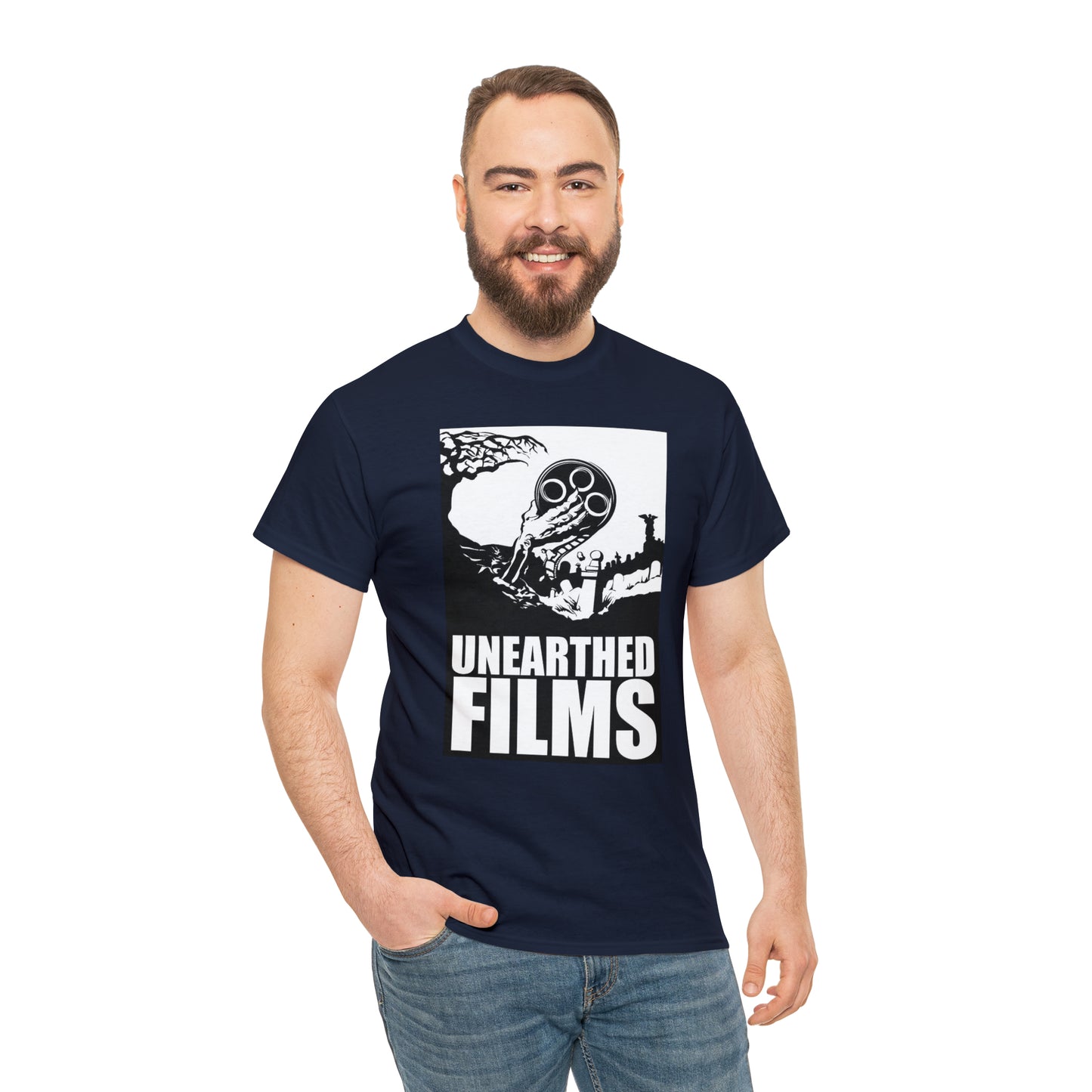 Unearthed Films Logo Unisex Heavy Cotton Tee
