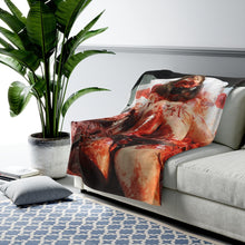 Load image into Gallery viewer, AGP Bouquet of Guts and Gore Oversized blanket Velveteen Plush Blanket