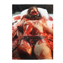 Load image into Gallery viewer, AGP Bouquet of Guts and Gore Oversized blanket Velveteen Plush Blanket