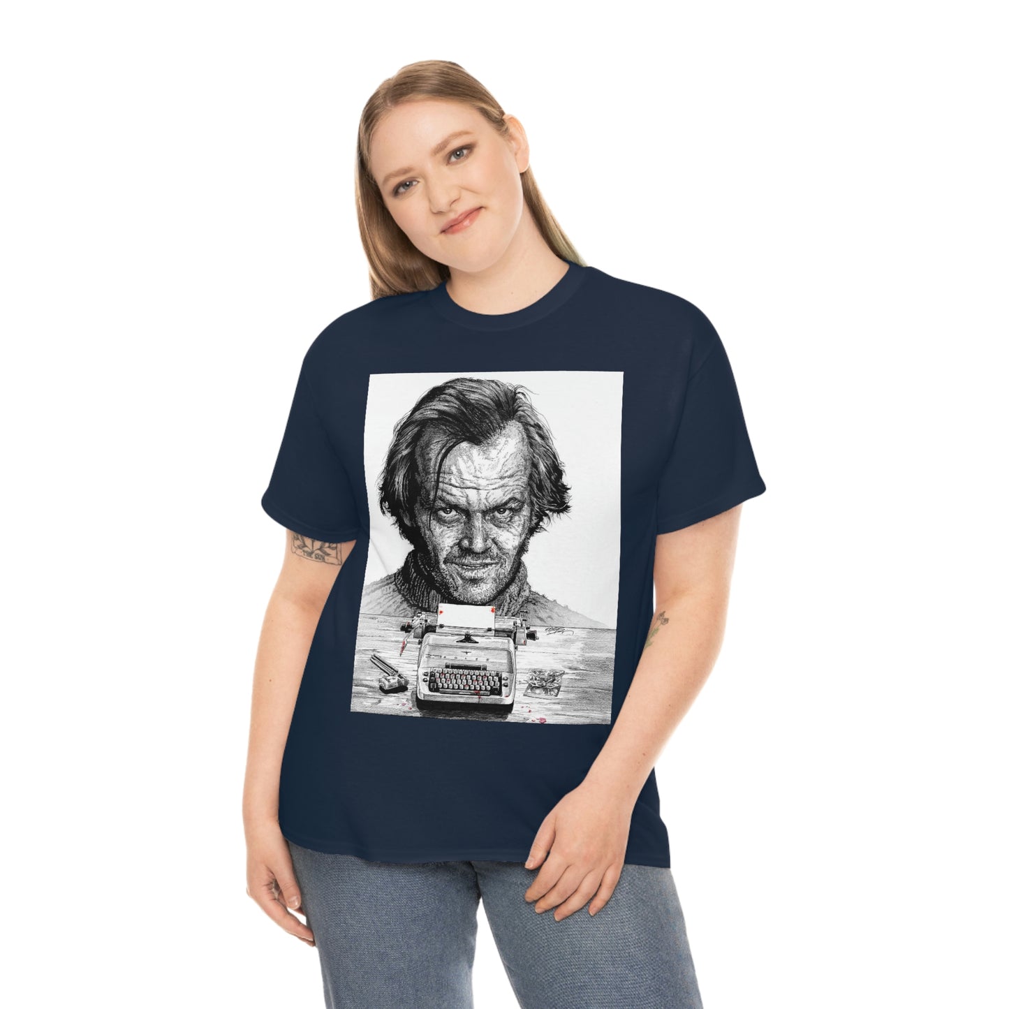 All Work and No Play Unisex Heavy Cotton Tee