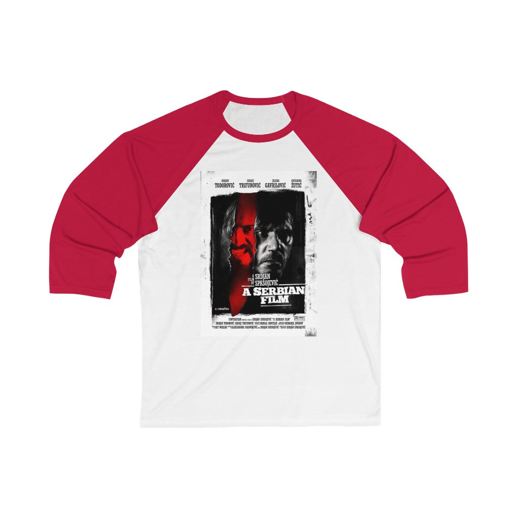 A Serbian Film  Unisex 3/4 Sleeve Baseball Tee
