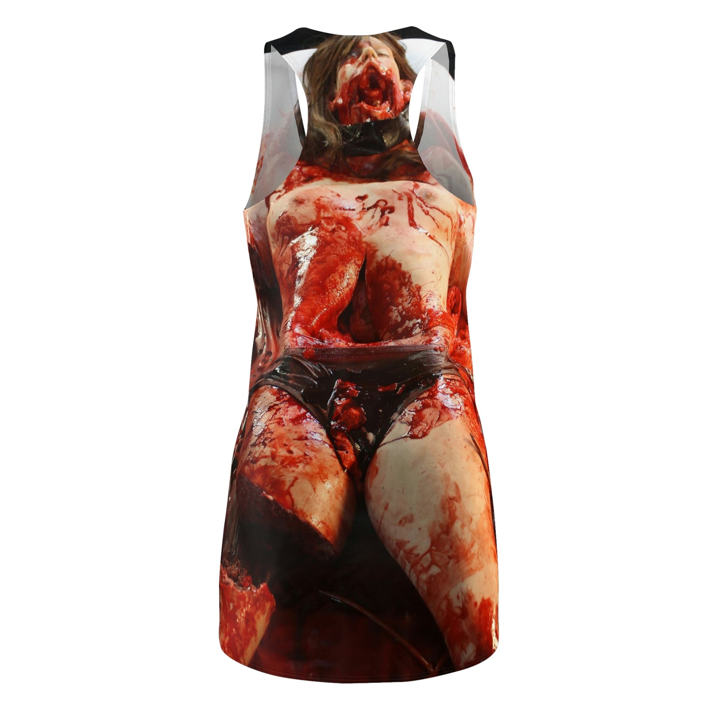 Bouquet of Guts and Gore Women's Cut & Sew Racerback Dress