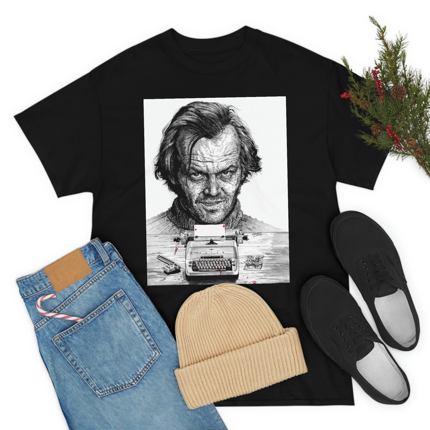 All Work and No Play Unisex Heavy Cotton Tee
