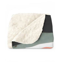 Load image into Gallery viewer, Bouquet of Guts and Gore Sherpa Fleece Blanket