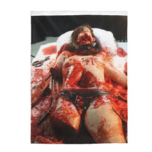 Load image into Gallery viewer, AGP Bouquet of Guts and Gore Oversized blanket Velveteen Plush Blanket