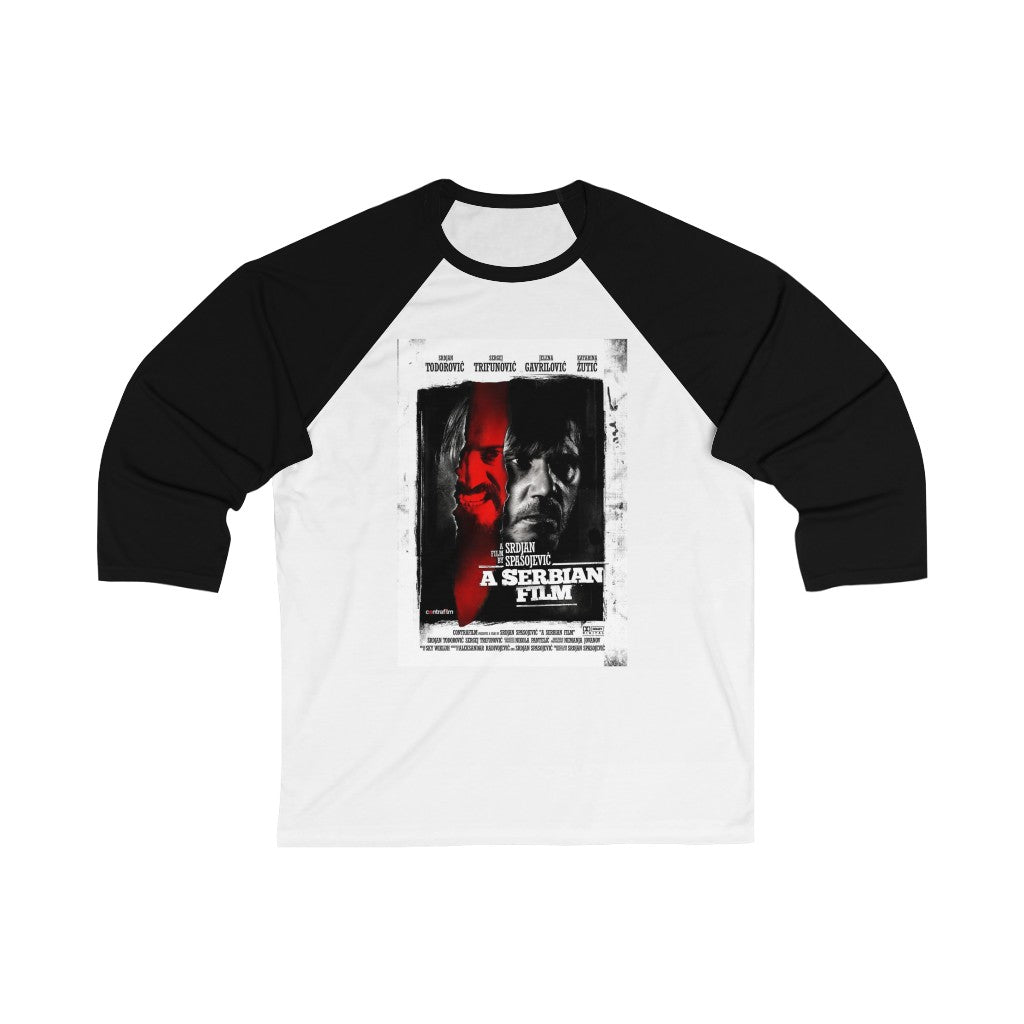 A Serbian Film  Unisex 3/4 Sleeve Baseball Tee